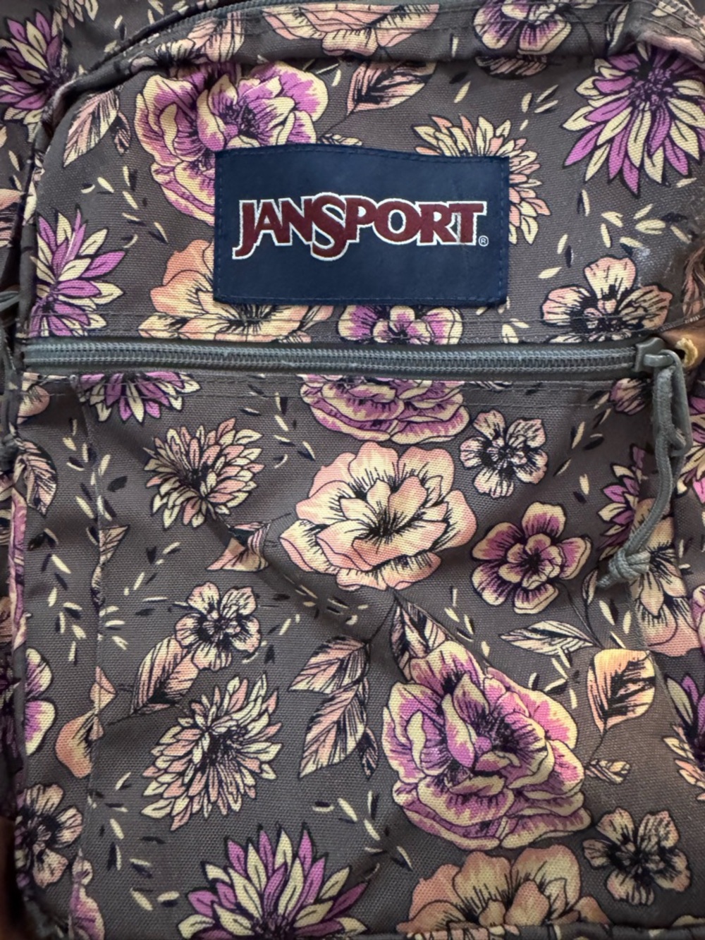 Jansport Floral Backpack - Picture 2 of 8